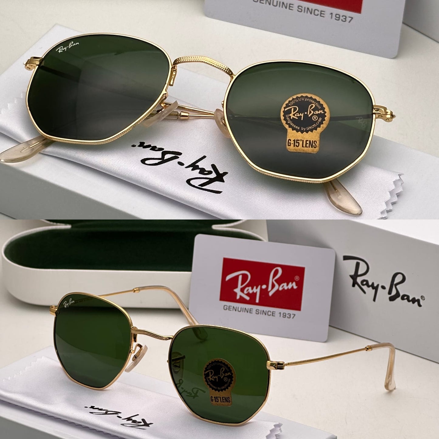 Latest Fancy All Season Special Ray Ban RB Hexa Round Trending Hot Favorite Fashionable Sunglass For Unisex.