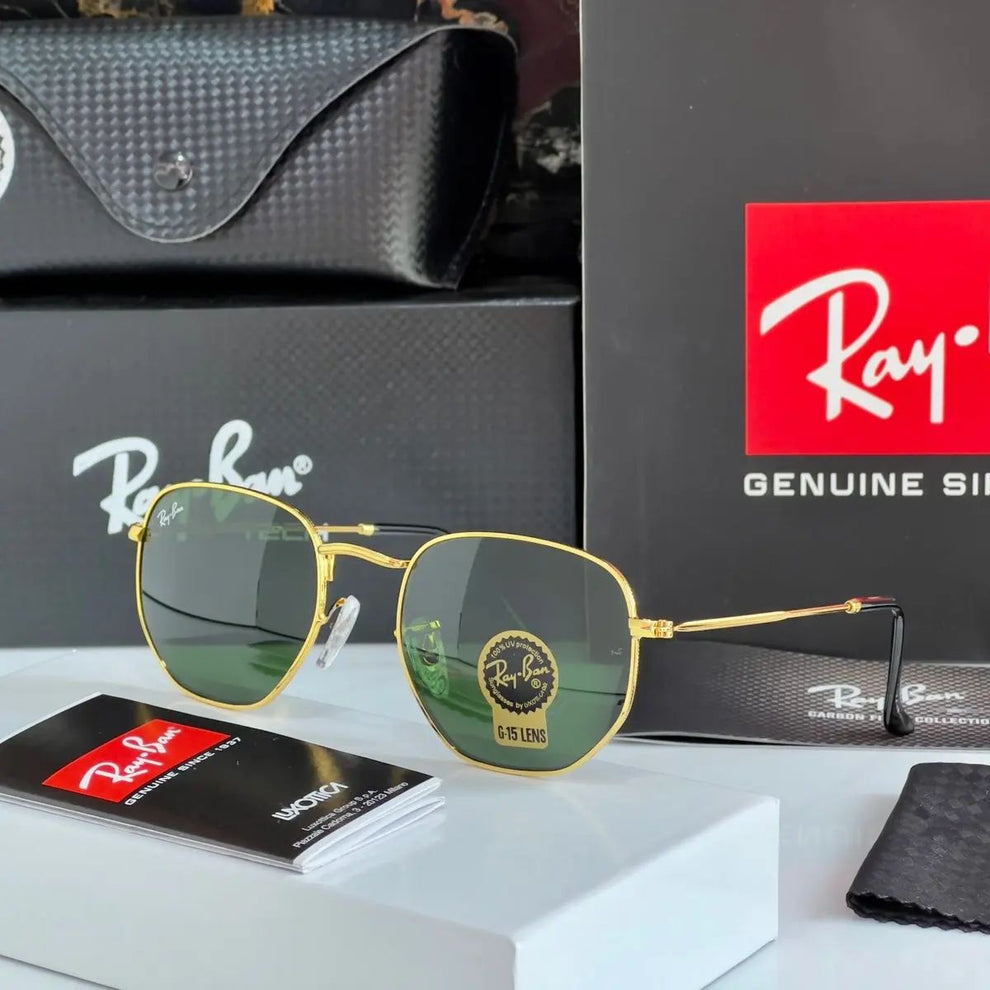 Latest Fancy All Season Special Ray Ban RB Hexagaon Trending Hot Favorite Fashionable Sunglass For Unisex.