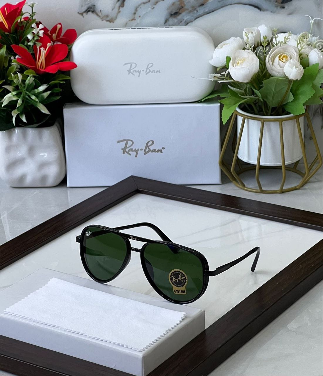 Latest Fancy All Season Special Ray Ban RB Oval Side Cap Trending Hot Favorite Fashionable Sunglass For Unisex.