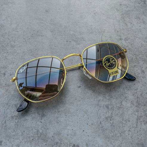 Latest Fancy All Season Special Ray Ban RB Hexagaon Trending Hot Favorite Fashionable Sunglass For Unisex.