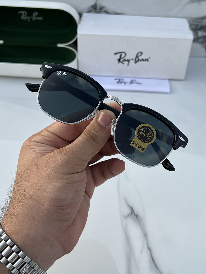 Latest Fancy All Season Special Ray Ban RB Club Master Trending Hot Favorite Fashionable Sunglass For Unisex.