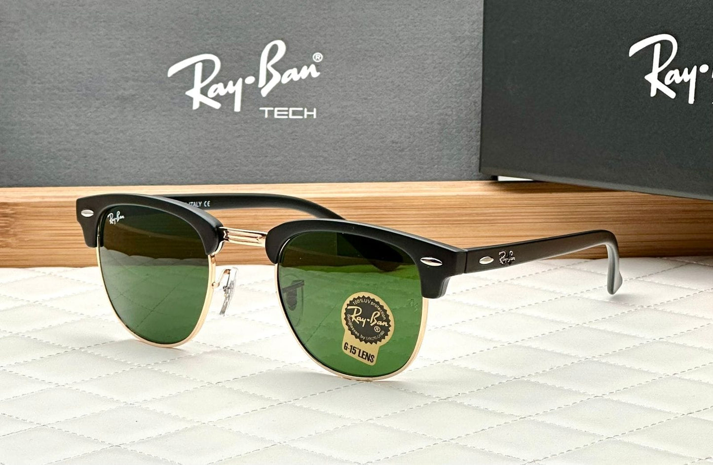 Latest Fancy All Season Special Ray Ban RB Club Master Trending Hot Favorite Fashionable Sunglass For Unisex.