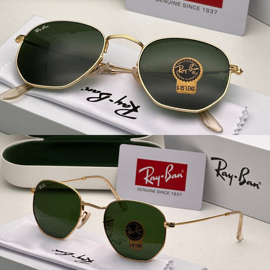 Latest Fancy All Season Special Ray Ban RB Hexagaon Trending Hot Favorite Fashionable Sunglass For Unisex.