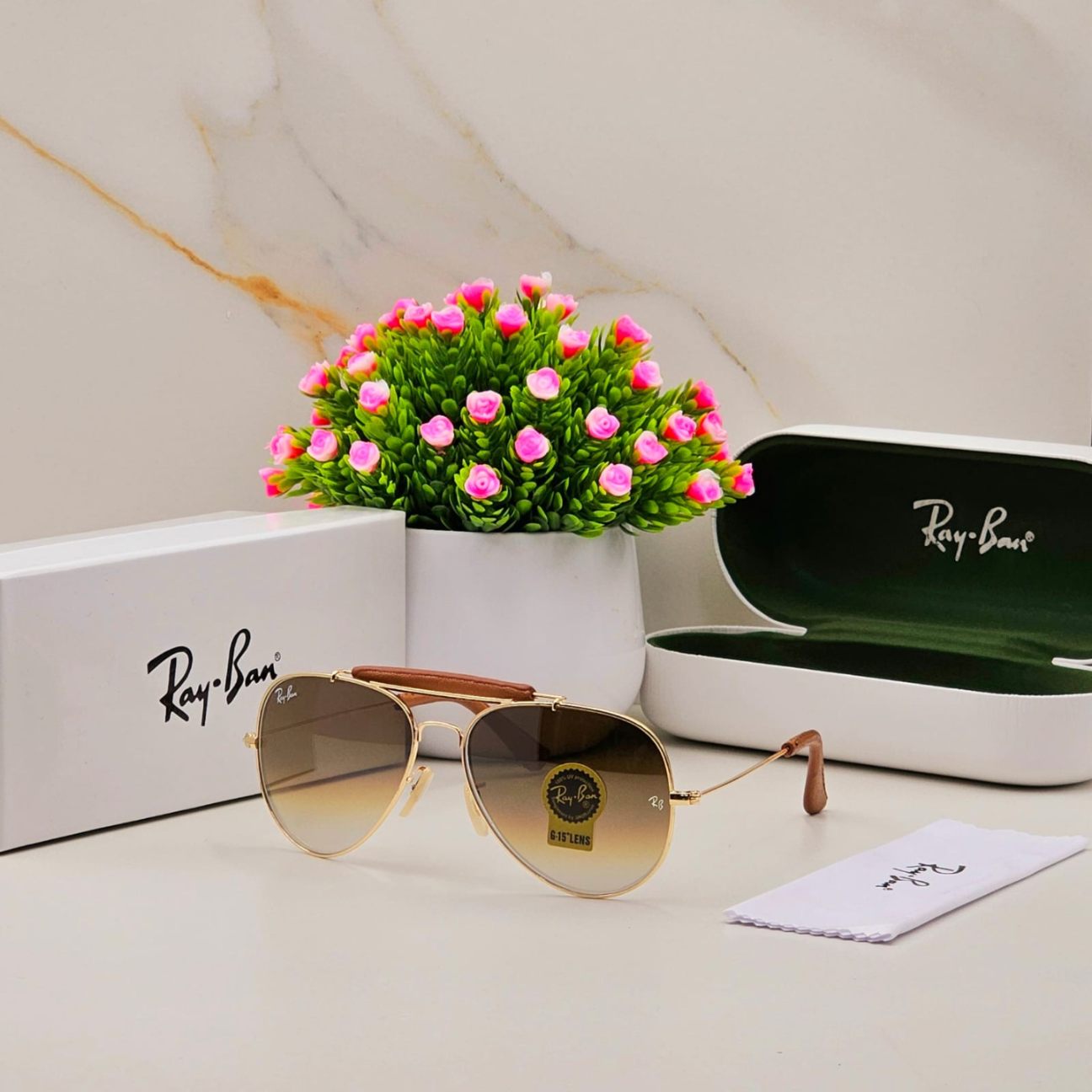 Latest Fancy All Season Special Ray Ban RB Oval Trending Hot Favorite Fashionable Sunglass For Unisex.