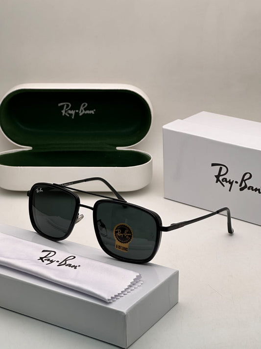Ray-Ban Latest Fancy All Season Special RB Square Black Black 5675 Trending Hot Favorite Fashionable Sunglass For Unisex.