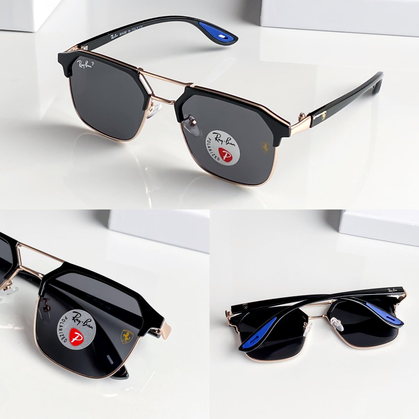 Ray-Ban Latest Fancy All Season Special RB Square 04 Trending Hot Favorite Fashionable Sunglass For Unisex.