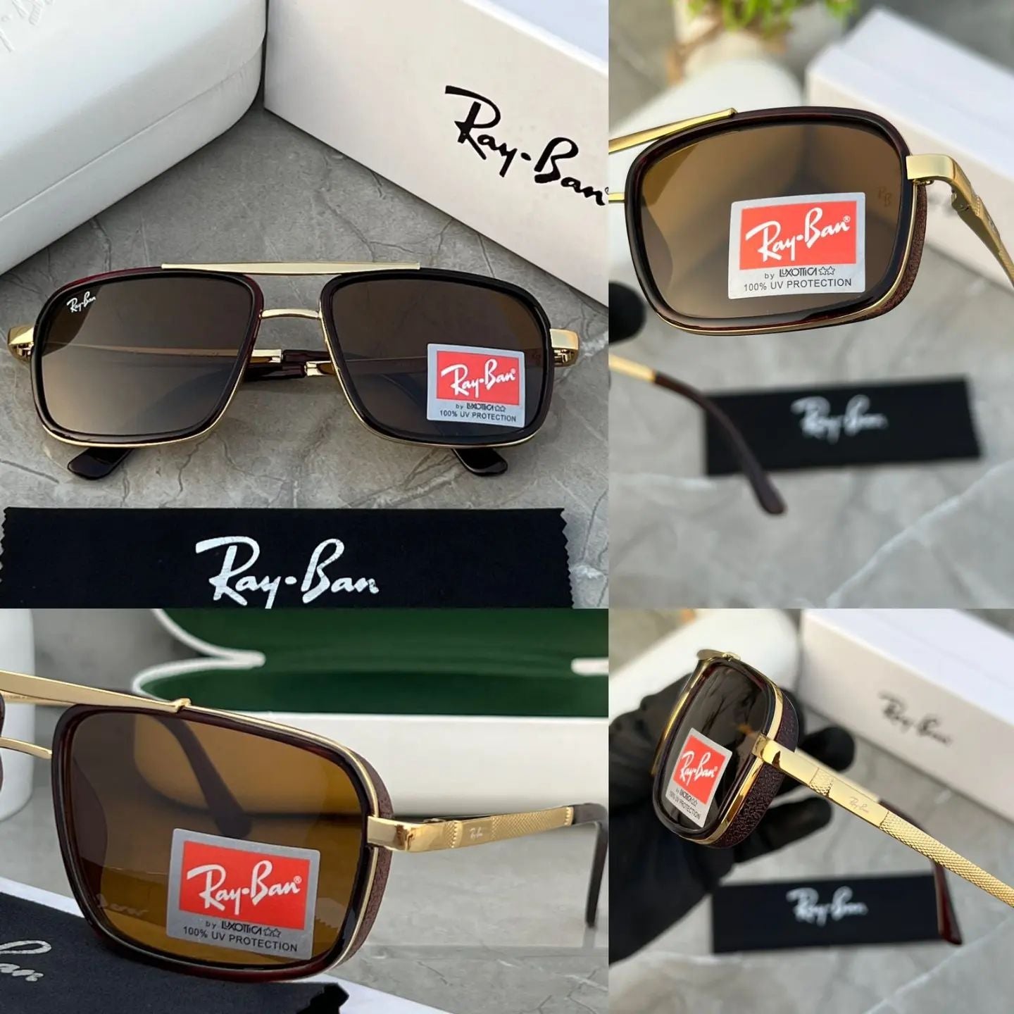 New Stylish Branded Stop Ray With 100% UV Ban Square 4413 Fancy Men & Women Sunglass