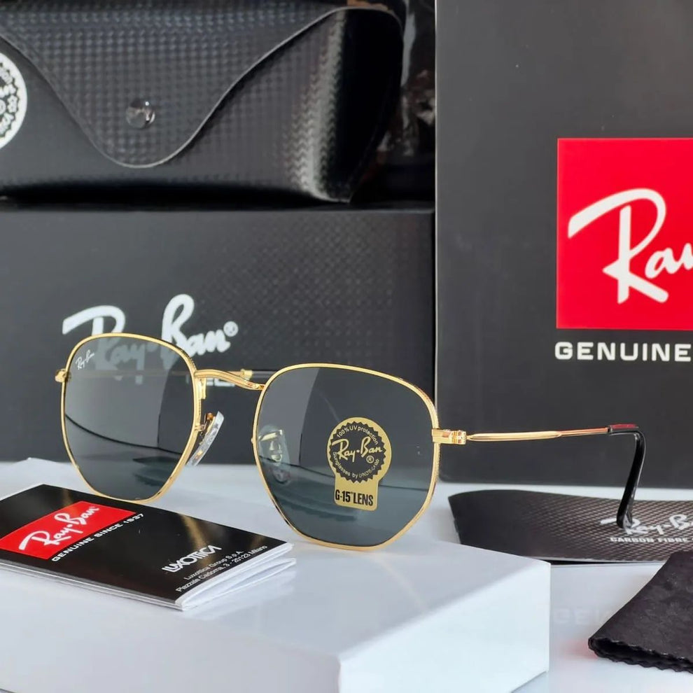 Latest Fancy All Season Special Ray Ban RB Hexagaon Trending Hot Favorite Fashionable Sunglass For Unisex.