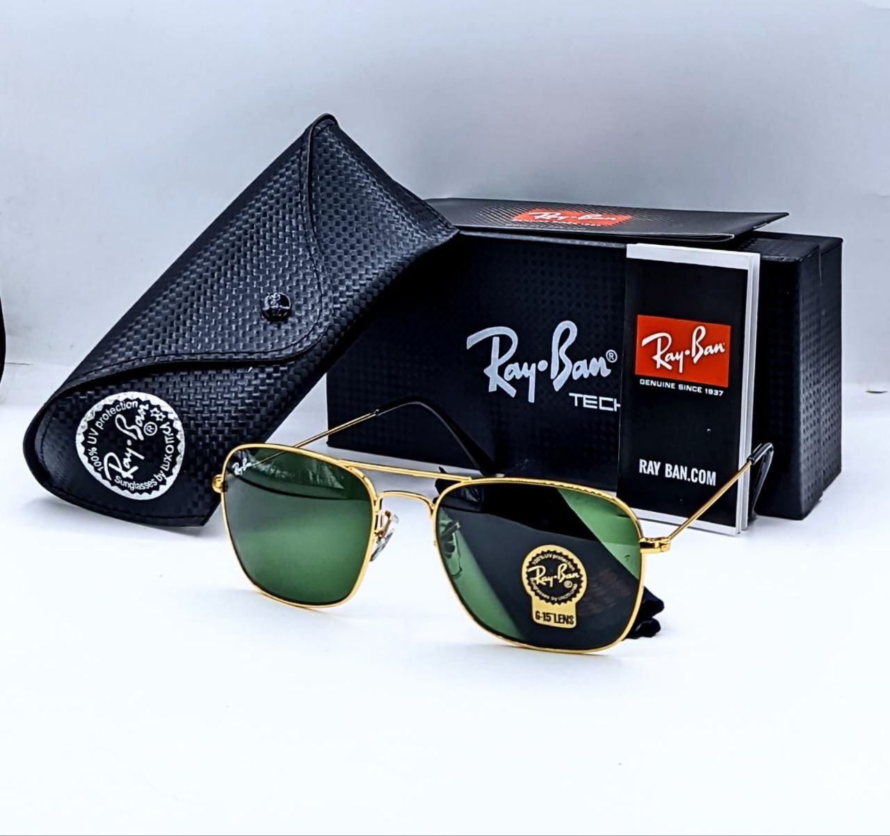 Latest Fancy All Season Special Ray Ban RB Square Aviator Trending Hot Favorite Fashionable Sunglass For Unisex.