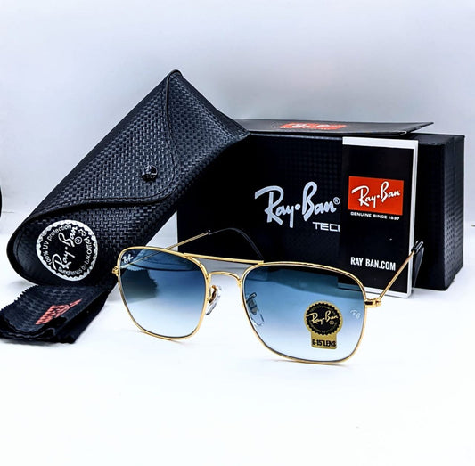 Latest Fancy All Season Special Ray Ban RB Square Aviator Trending Hot Favorite Fashionable Sunglass For Unisex.