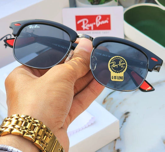 Latest Fancy All Season Special Ray Ban RB Club Master Trending Hot Favorite Fashionable Sunglass For Unisex.