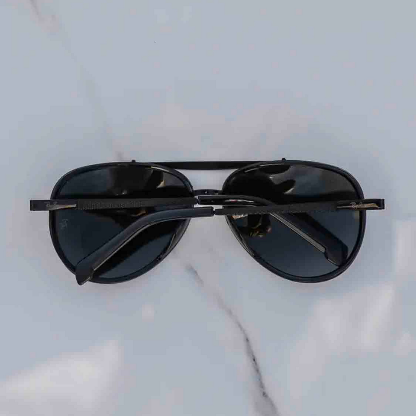 RAY-BAN Black & Black 4414 Causal Latest Sunglass For Unisex.