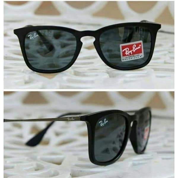 RAY-BAN Black & Black ( 4221 ) New Day-Night Men's Sunglasses.