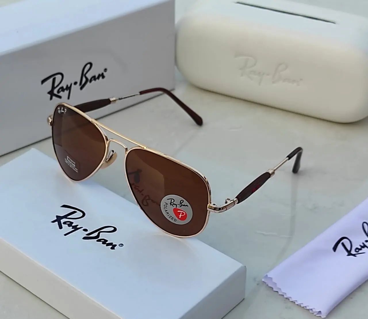 RAY-BAN New Fancy Men's Inboard Oval Trendy Hot Favourite Wintage Sunglass For Unisex.