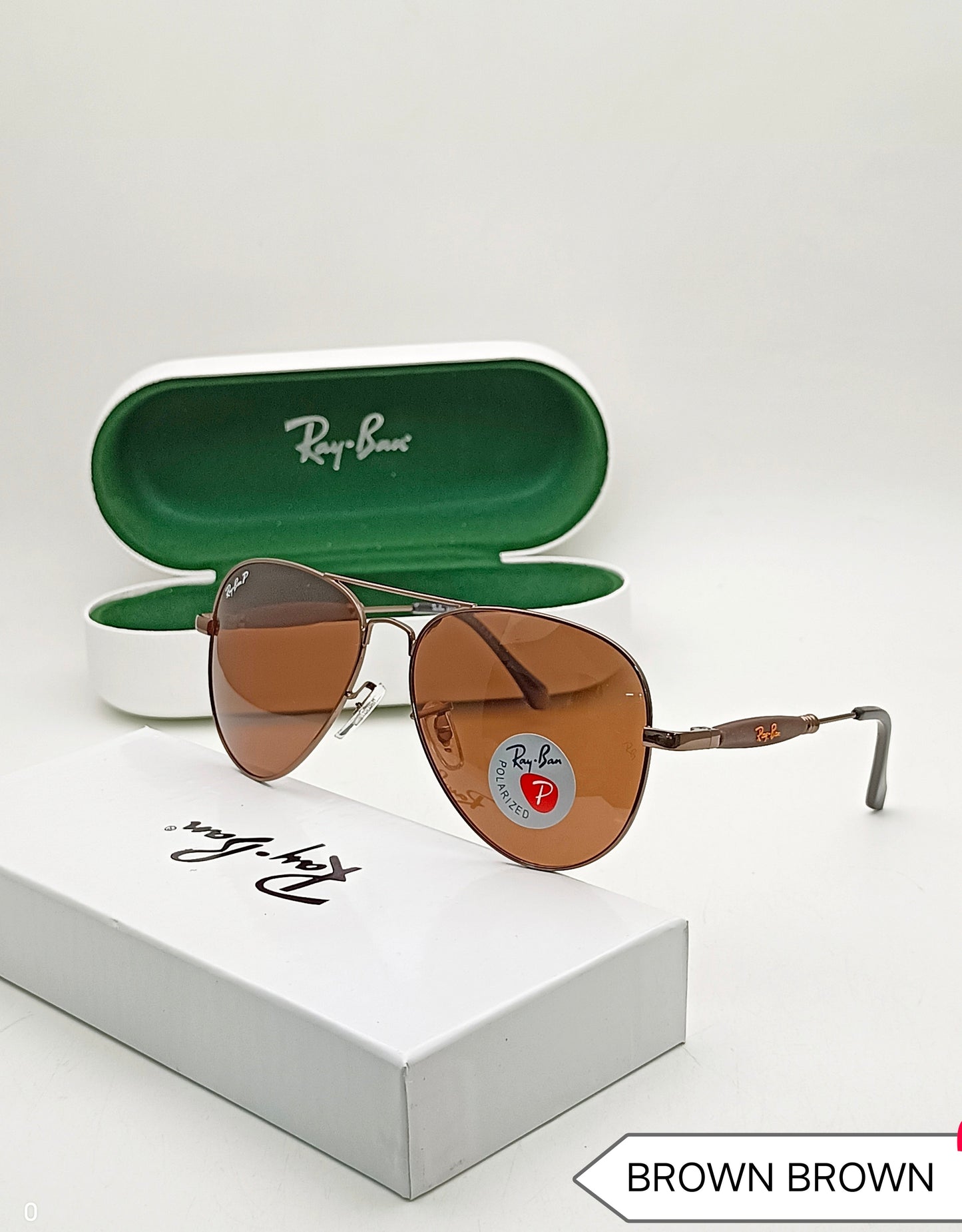 RAY-BAN New Fancy Men's Oval Aviator Silver Metal Frame Trendy Hot Favourite Wintage Sunglass For Unisex.