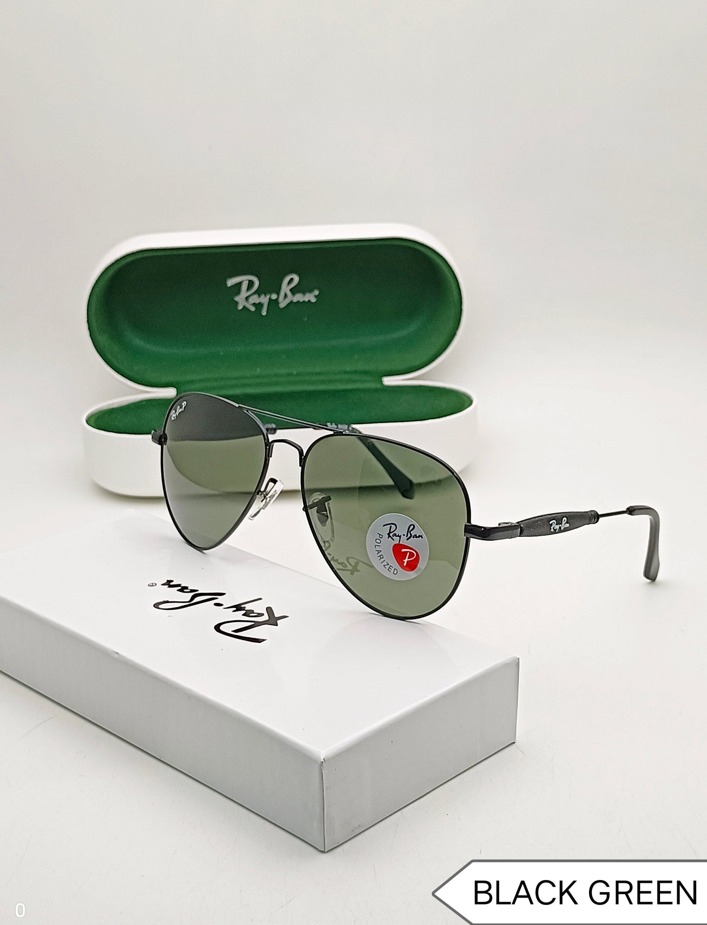 RAY-BAN New Fancy Men's Oval Aviator Silver Metal Frame Trendy Hot Favourite Wintage Sunglass For Unisex.