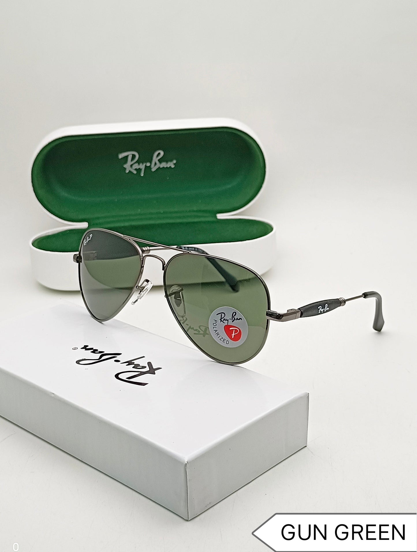 RAY-BAN New Modern Stylish Addition Shaded Black & Black 3517 Oval Sunglass For Unisex