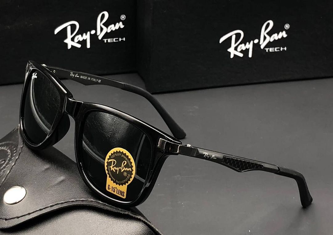 New Vintage Branded Ray-Ban With 100% UV Square 4287 Trendy luxury Men & Women Sunglass