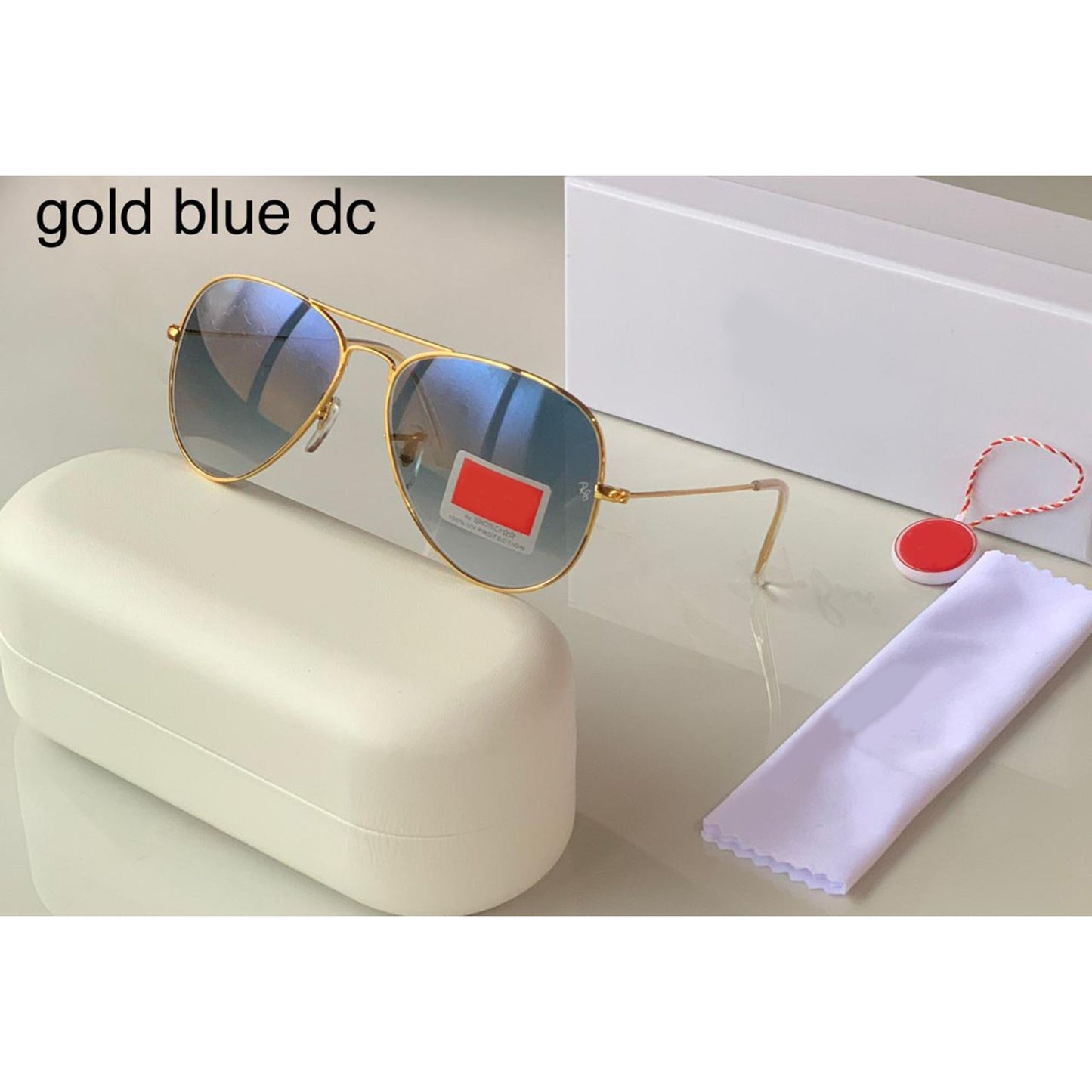 RAY-BAN Buy New Stylish Men Women A1+ Quality Latest Designer Hot Favorite Vintage Sunglasses ( RB- 3026 MM Aviator Shaded Sunglass )