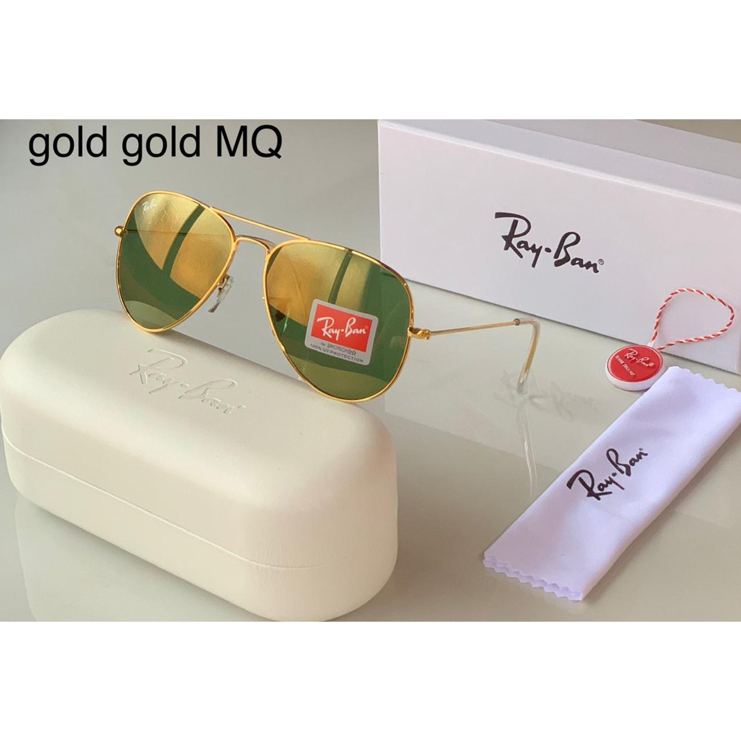 RAY-BAN Buy New Stylish Men Women A1+ Quality Latest Designer Hot Favorite Vintage Sunglasses ( RB- 3026 MM Aviator Shaded Sunglass )