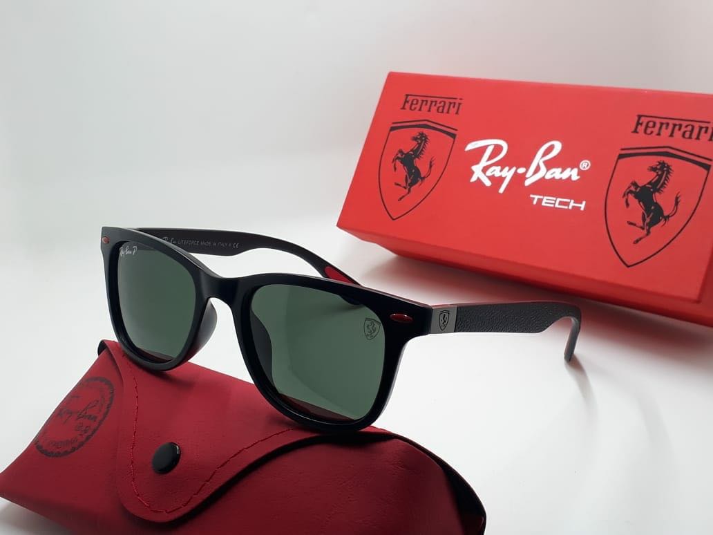 RAY-BAN New Fancy Men's Square Wayfarer Trendy Hot Favourite Wintage Sunglass For Unisex.