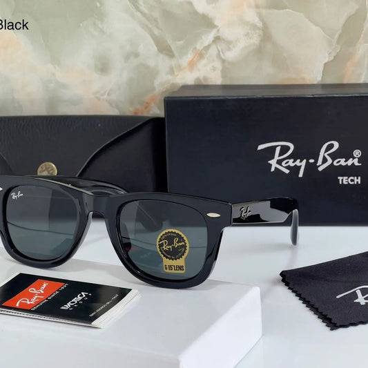 RAY-BAN New Fancy Men's Wayfarer Metal Trendy Hot Favourite Wintage Sunglass For Unisex.