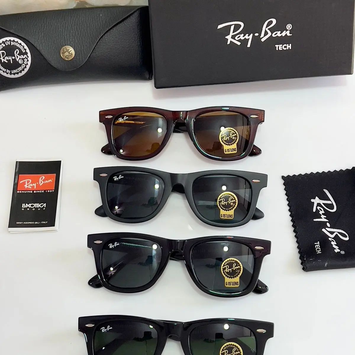 RAY-BAN New Fancy Men's Wayfarer Metal Trendy Hot Favourite Wintage Sunglass For Unisex.