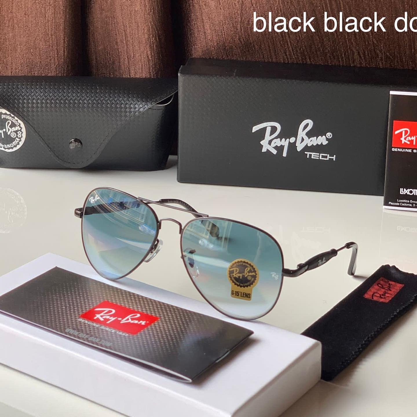 RAY-BAN New Fancy Men's Oval Aviator Silver Metal Frame Trendy Hot Favourite Wintage Sunglass For Unisex.