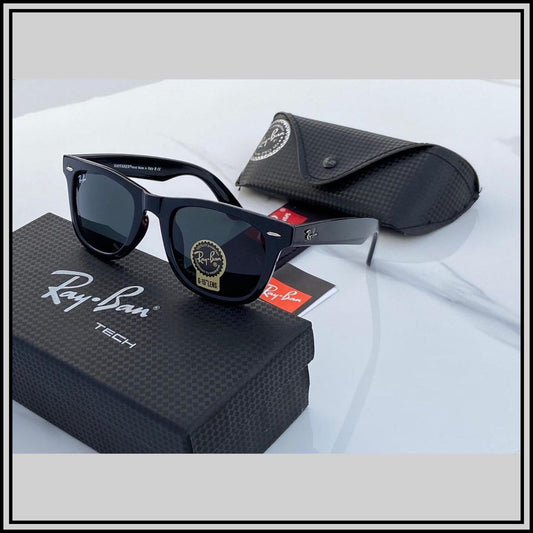 RAY-BAN Black & Black ( 2140 ) New 26-mm Men's Sunglasses.